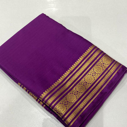 Semi Mysore Crepe Saree