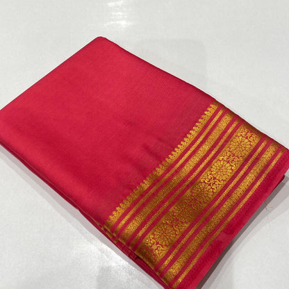 Semi Mysore Crepe Saree