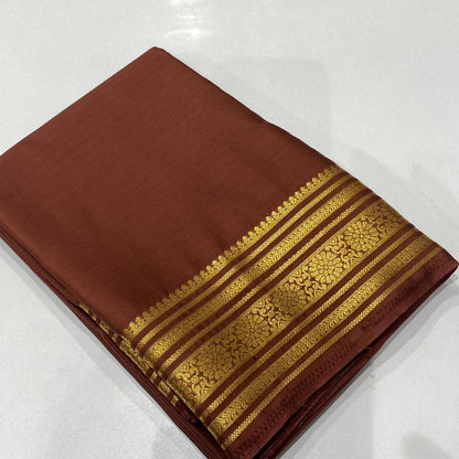 Semi Mysore Crepe Saree