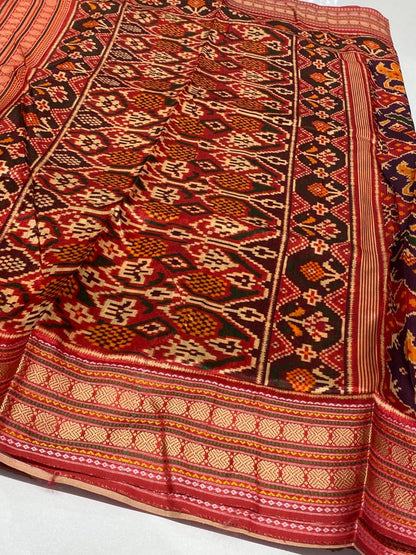 Printed Patola Silk Saree