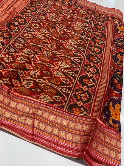 Printed Patola Silk Saree