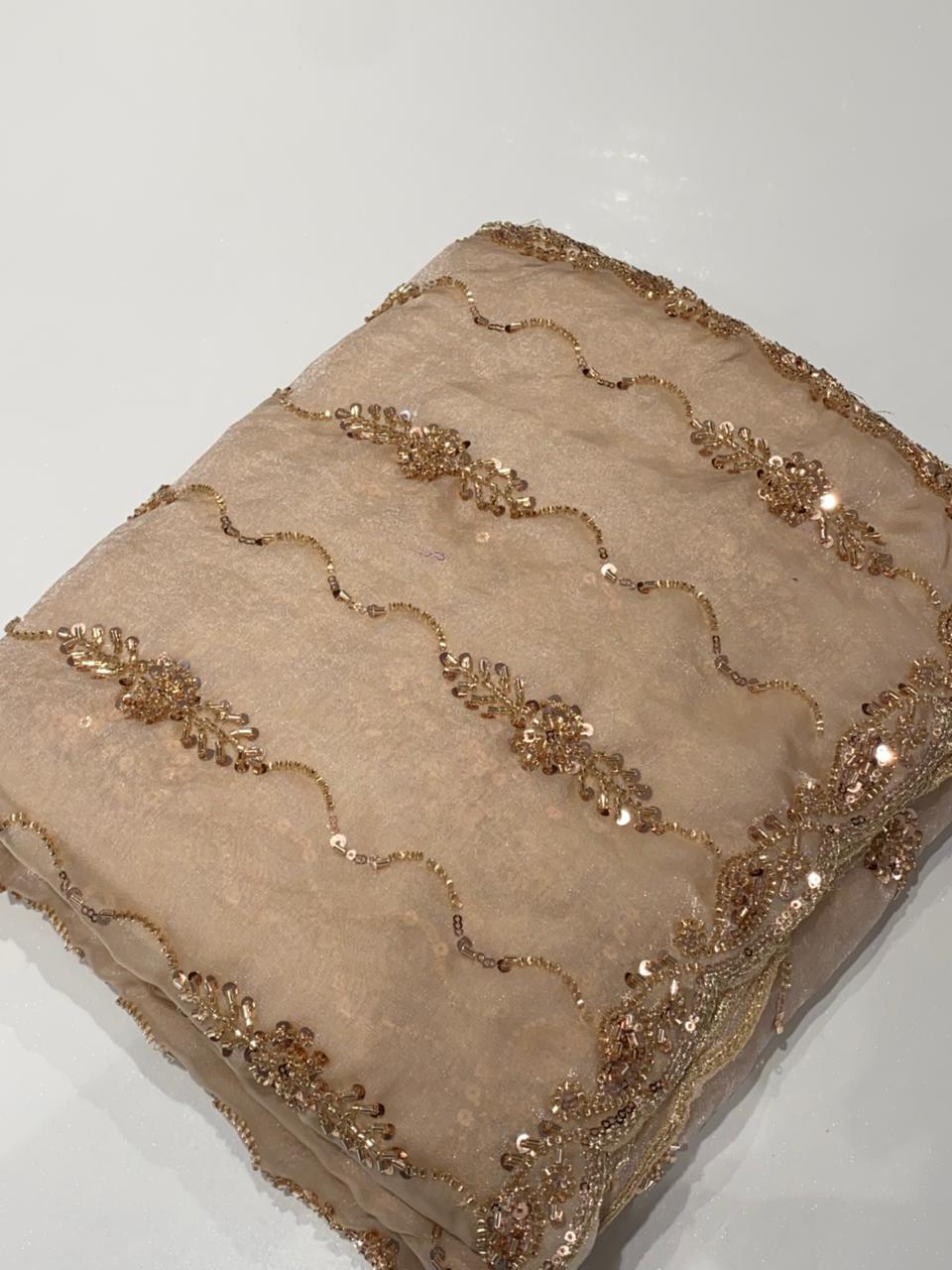 Soft Velvet Chiffon Saree