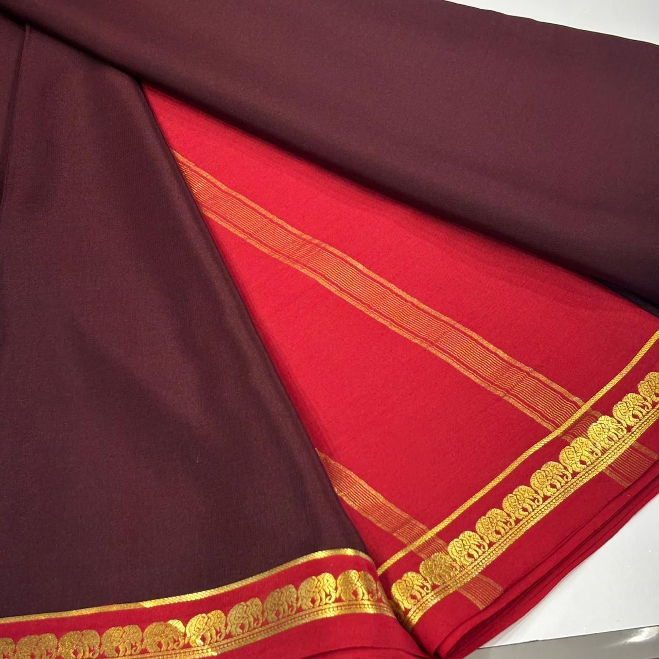 Pure Mysore Silk Saree