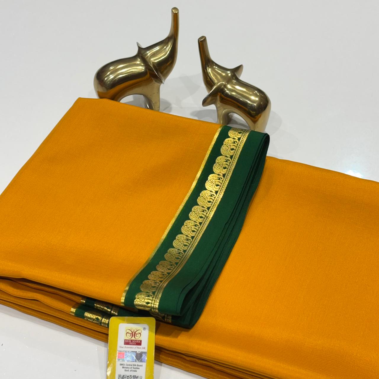Pure Mysore Silk Saree