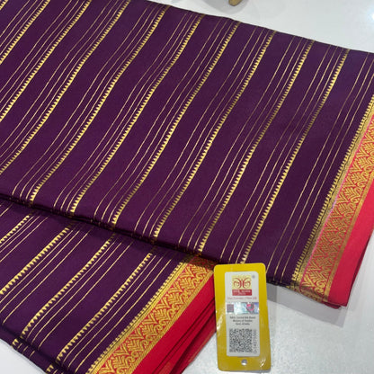 Pure Mysore Silk Saree