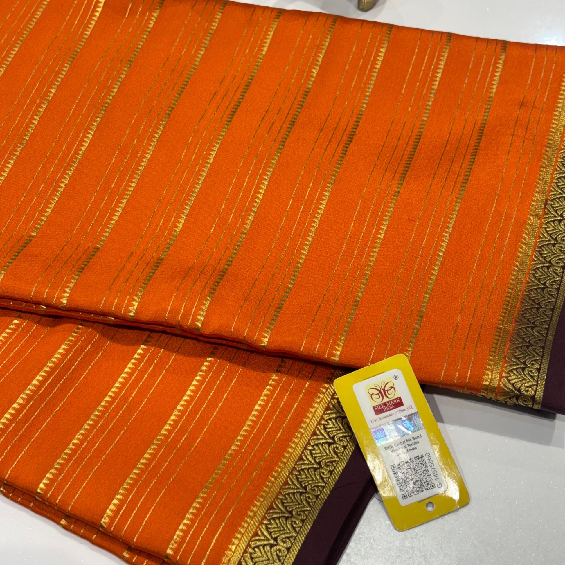 Pure Mysore Silk Saree