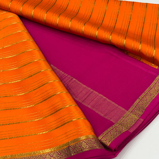 Pure Mysore Silk Saree