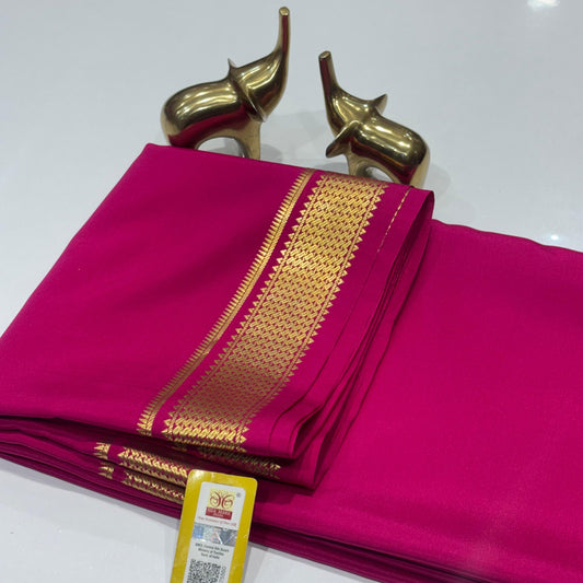 Pure Mysore Silk Saree
