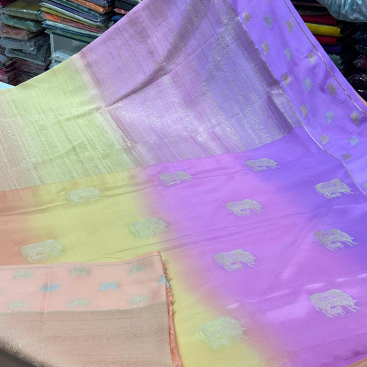 Mysore Silk Brocade Saree