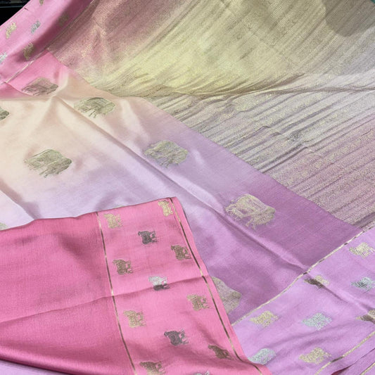 Mysore Silk Brocade Saree
