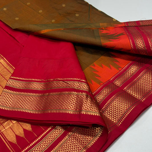 Pure Silk Ilkal Saree