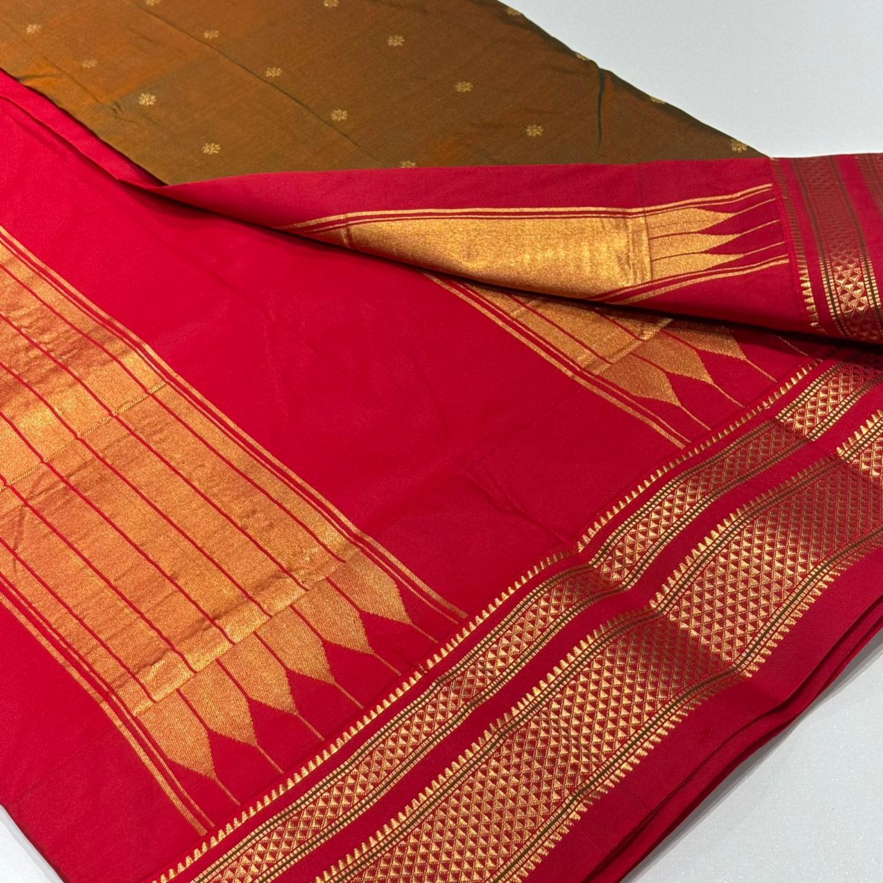 Pure Silk Ilkal Saree