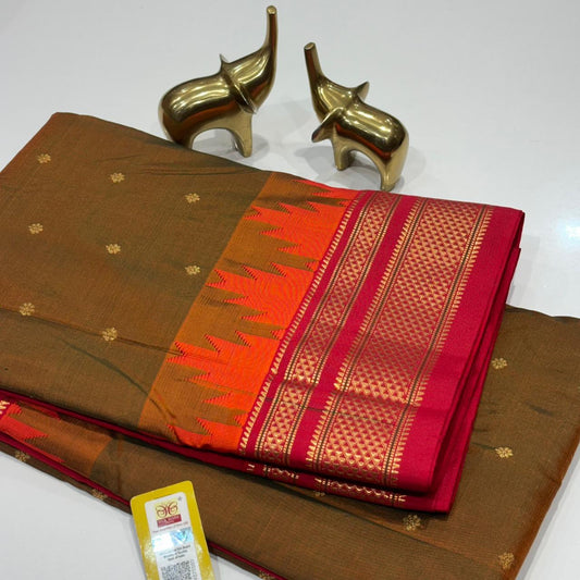 Pure Silk Ilkal Saree
