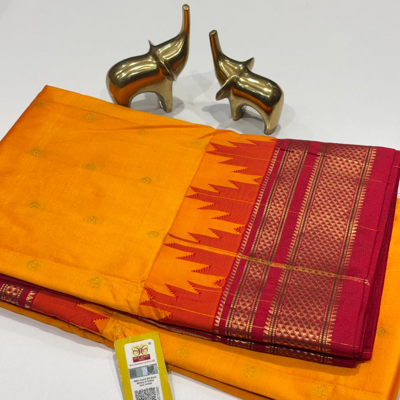Pure Silk Ilkal Saree