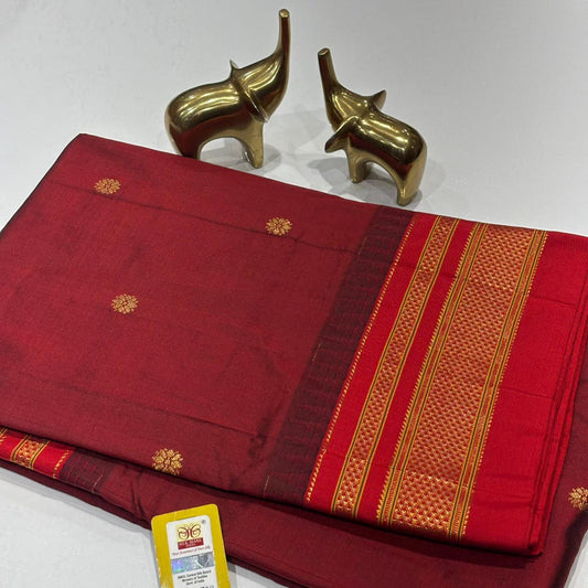 Pure Ilkal Silk Saree