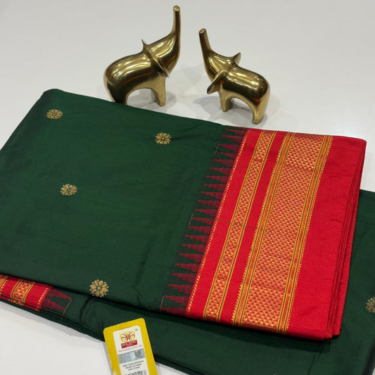 Pure Ilkal Silk Saree