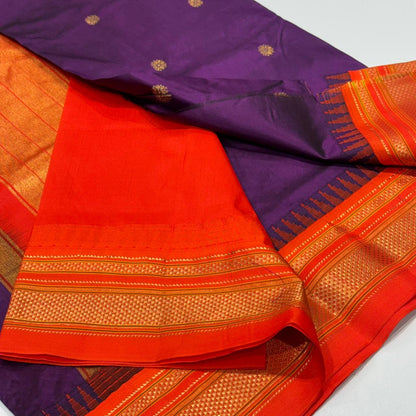 Pure Ilkal Silk Saree