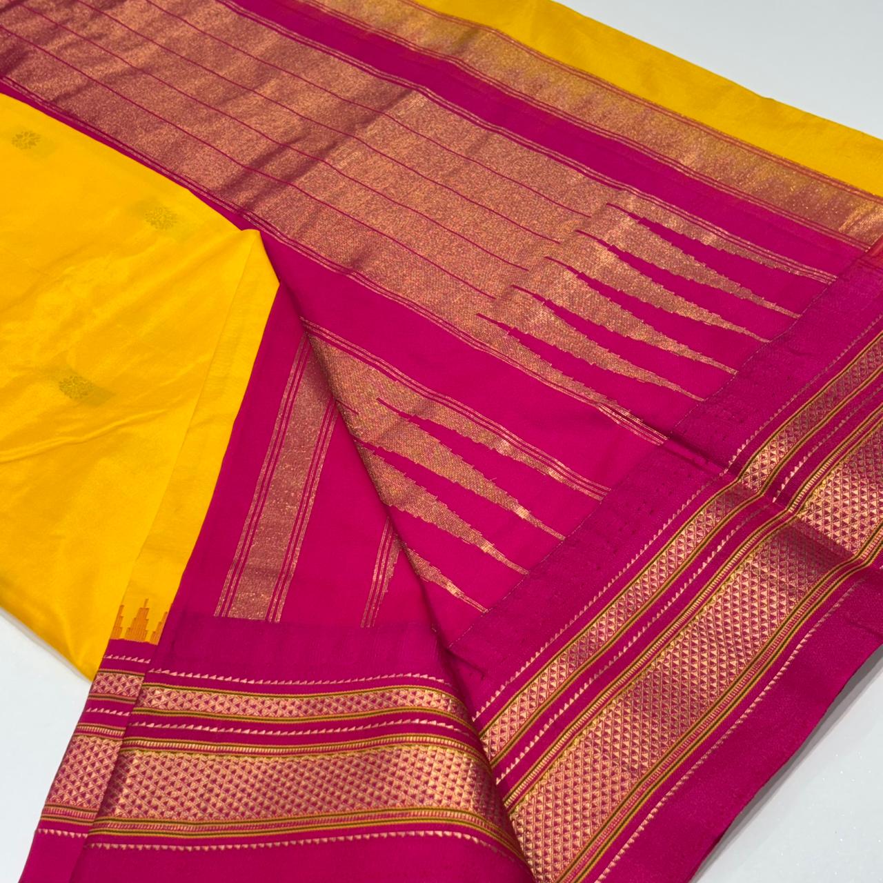 Pure Ilkal Silk Saree