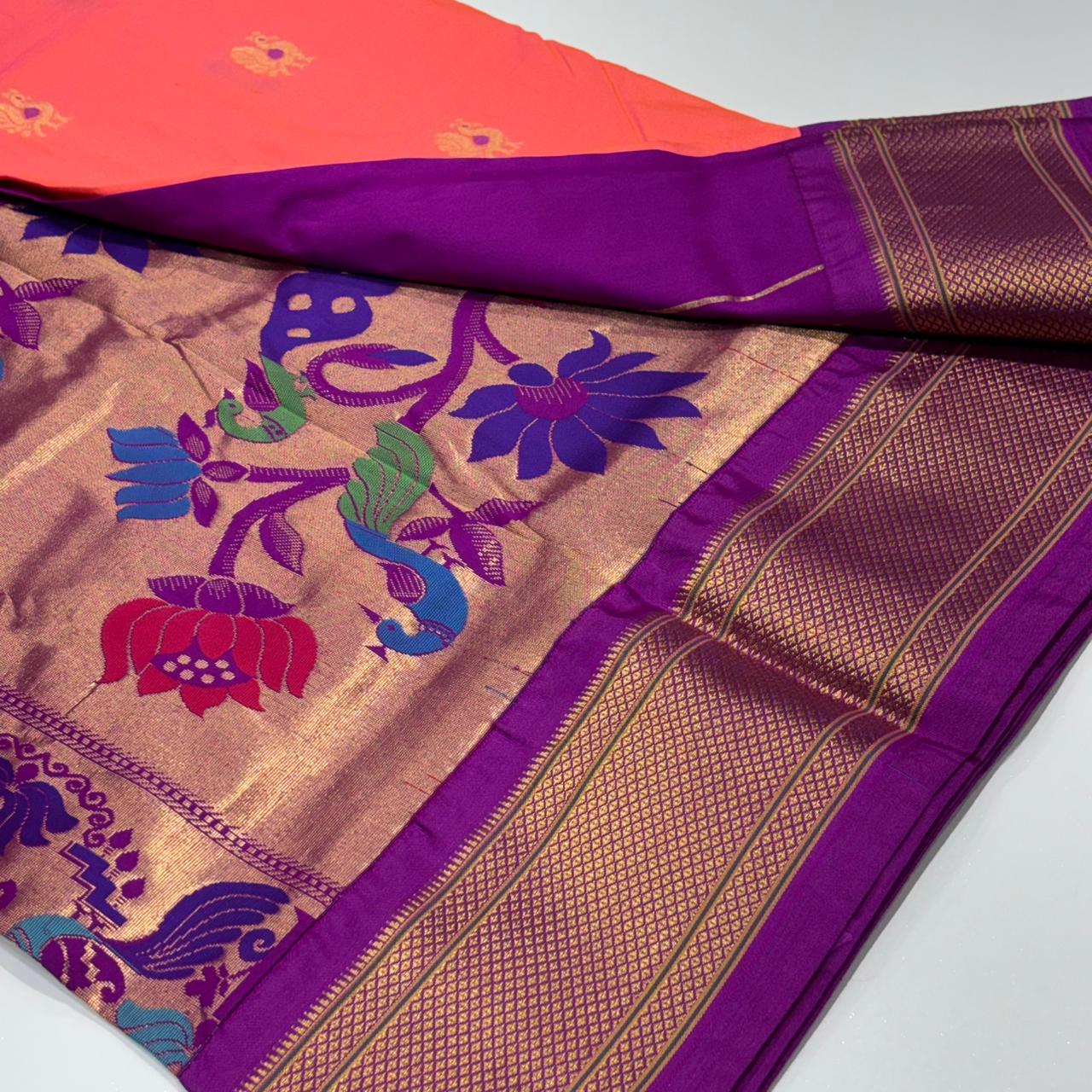 Pure Silk Paithani Saree