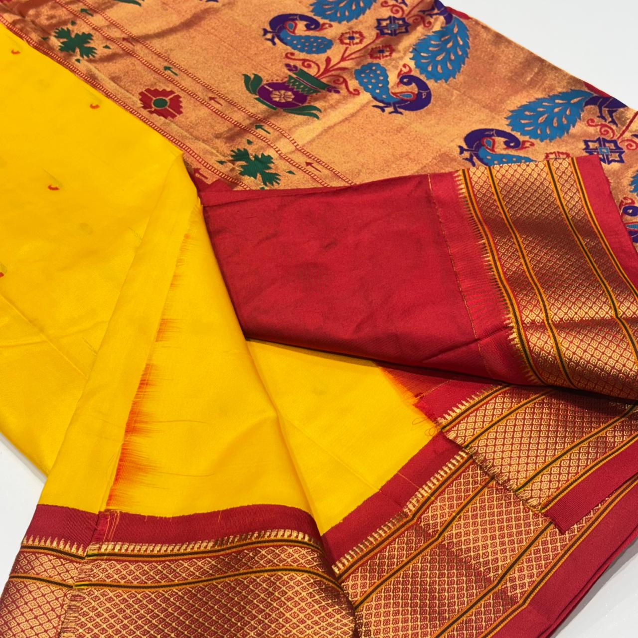 Pure Silk Paithani Saree