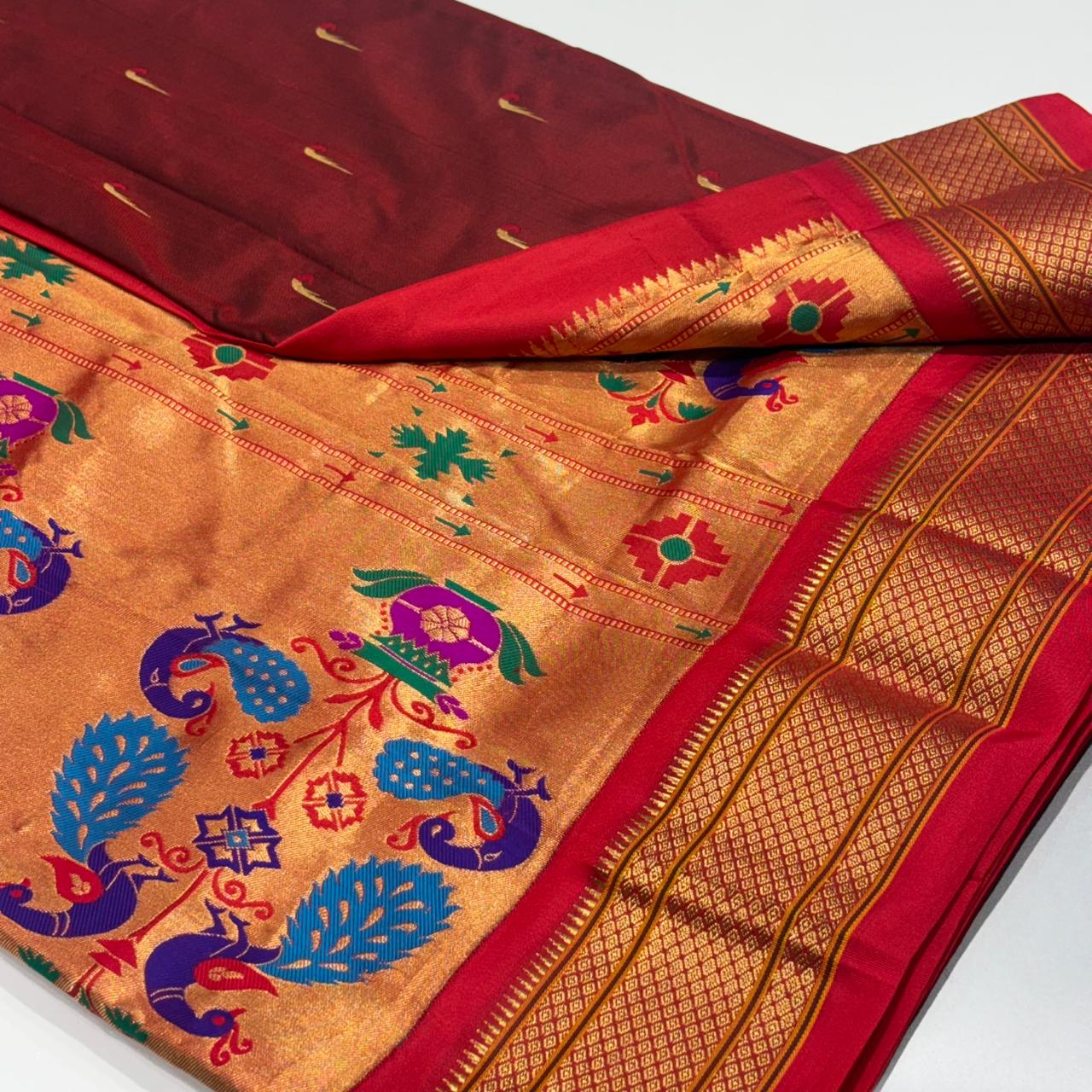 Pure Silk Paithani Saree