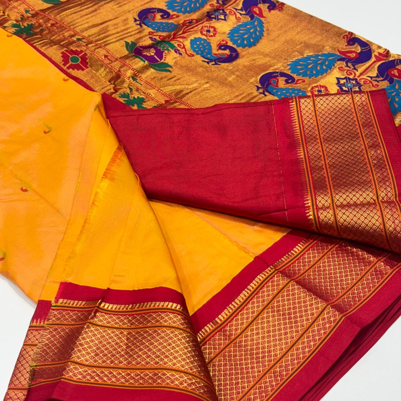 Pure Silk Paithani Saree