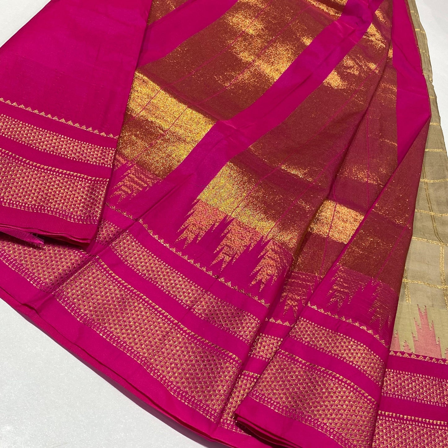 Semi Silk Ilkal Saree