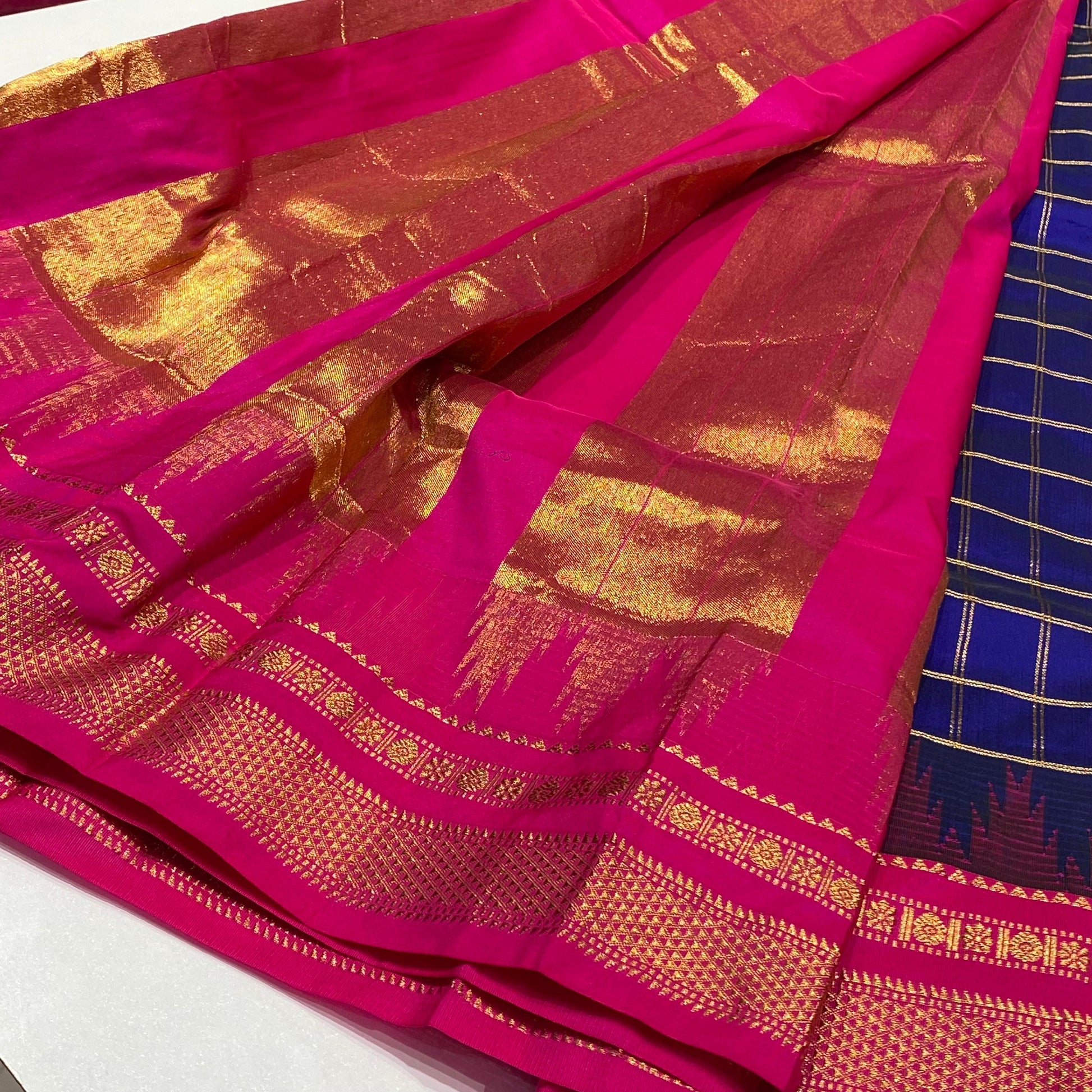 Semi Silk Ilkal Saree