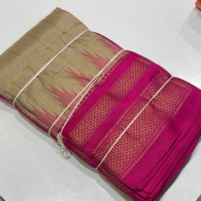 Semi Silk Ilkal Saree