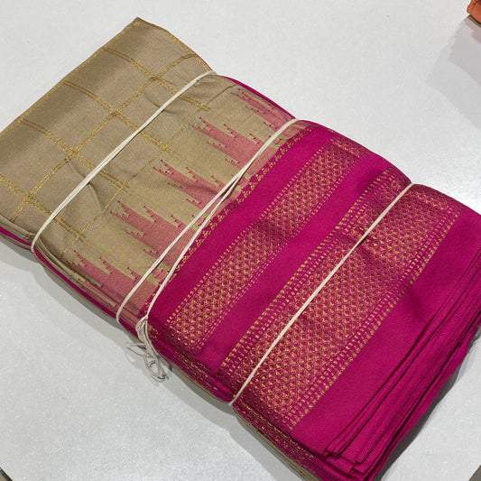 Semi Silk Ilkal Saree