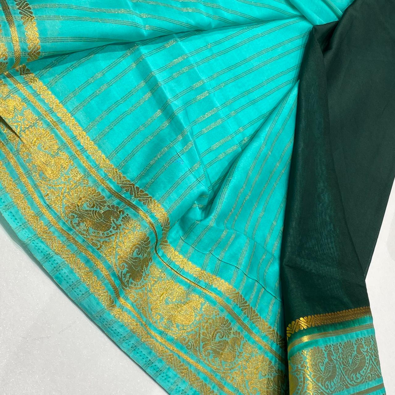 Semi Mysore Crepe Saree