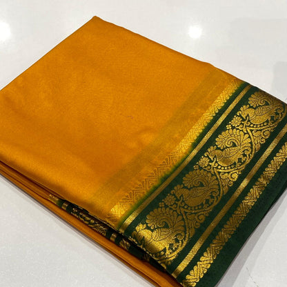 Semi Mysore Crepe Saree