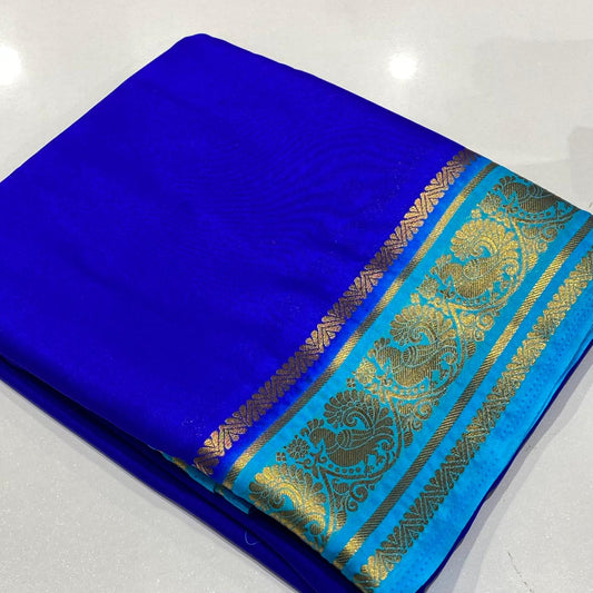 Semi Mysore Crepe Saree