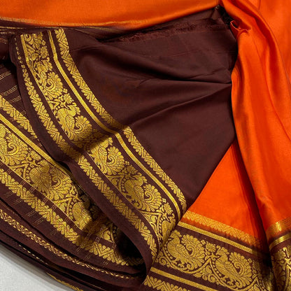 Semi Mysore Crepe Saree