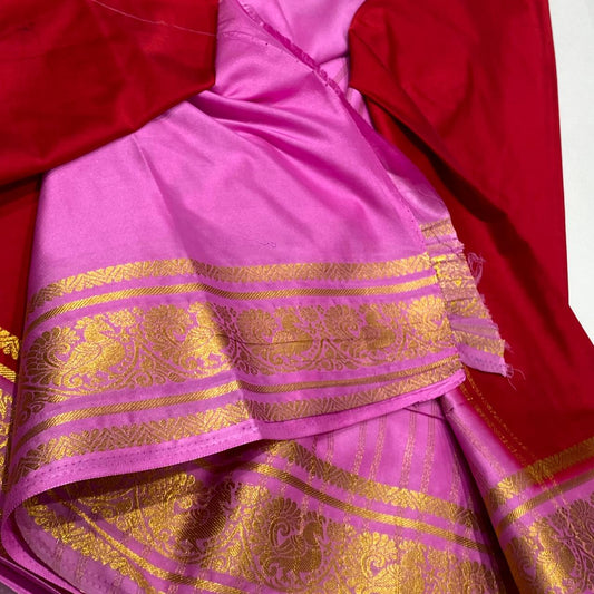 Semi Mysore Crepe Saree