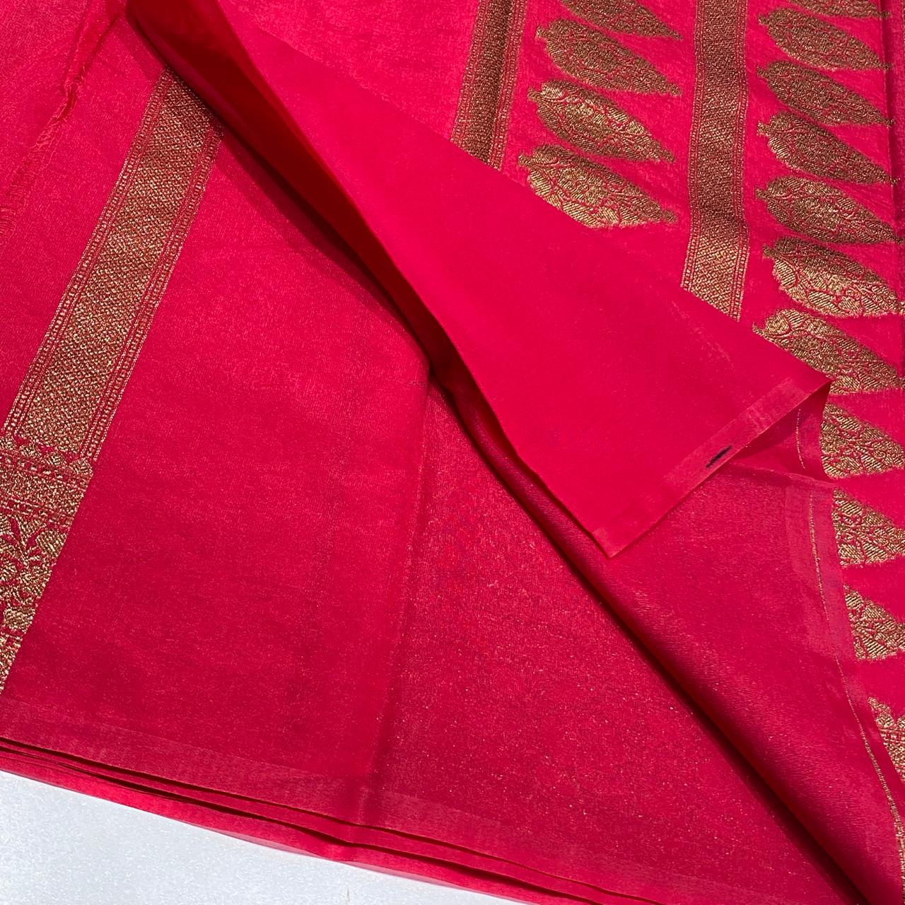 Designer Chiffon Banarasi Saree