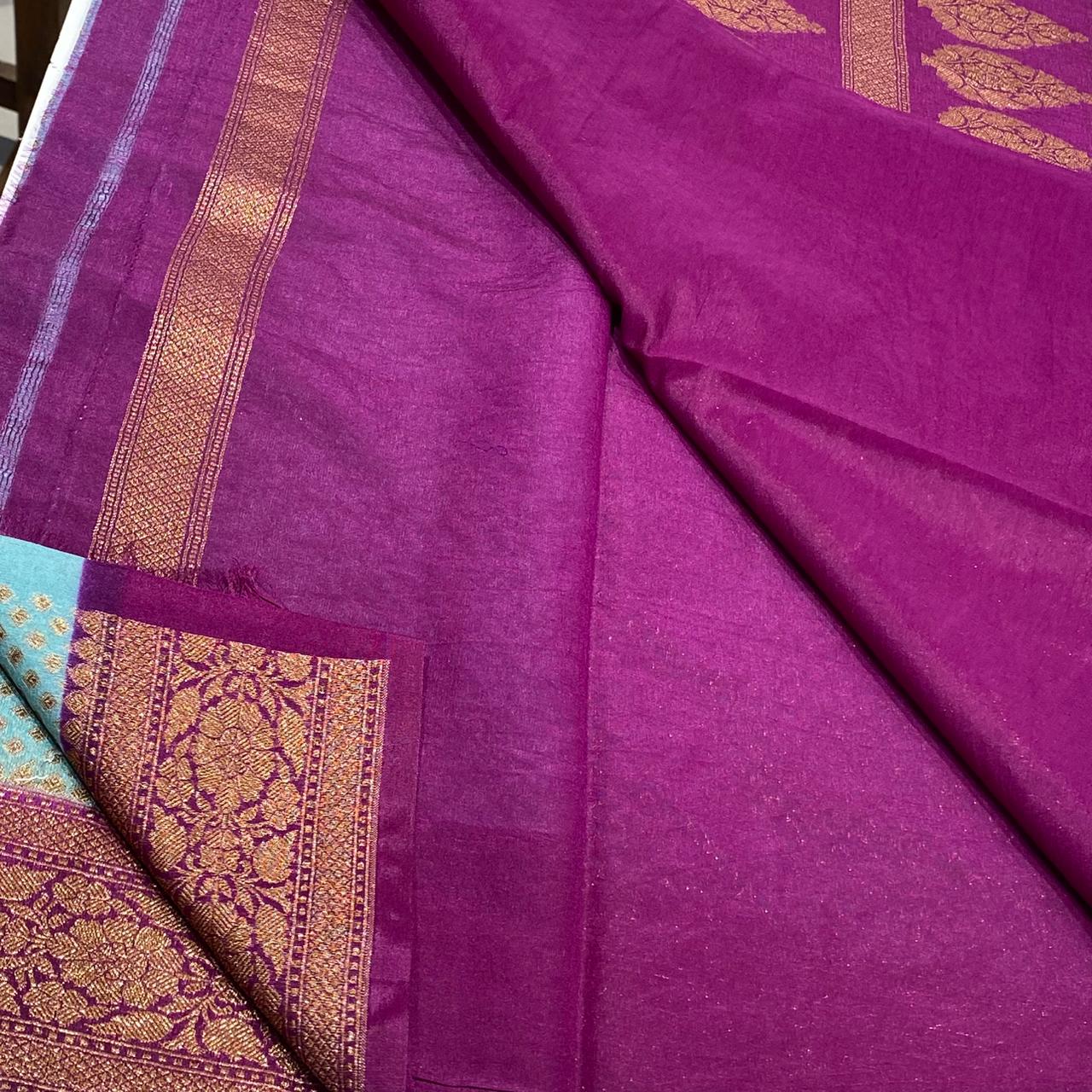 Designer Chiffon Banarasi Saree