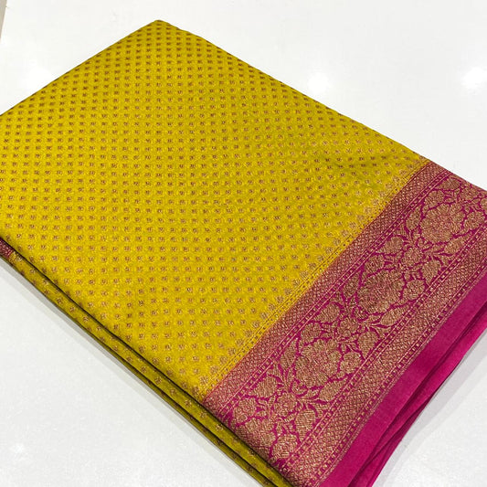 Designer Chiffon Banarasi Saree