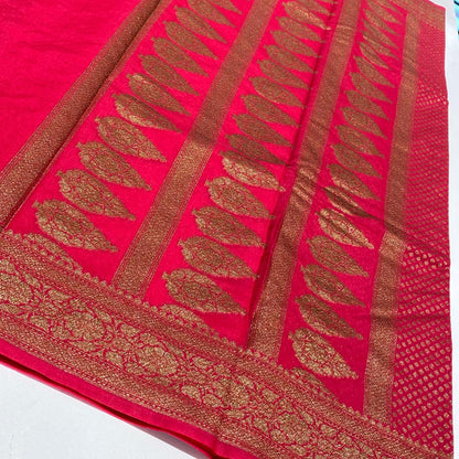 Designer Chiffon Banarasi Saree