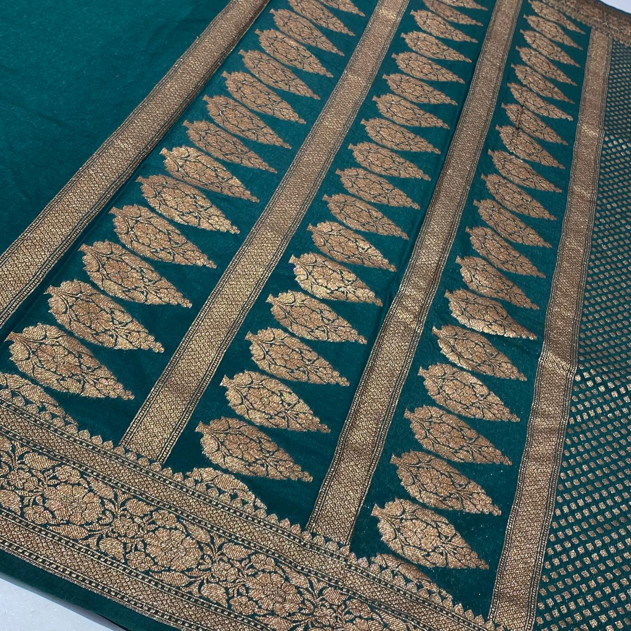 Designer Chiffon Banarasi Saree