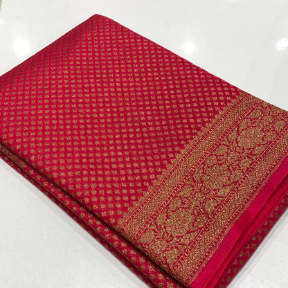 Designer Chiffon Banarasi Saree