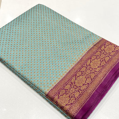 Designer Chiffon Banarasi Saree