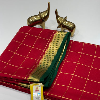 Pure Mysore Silk Saree