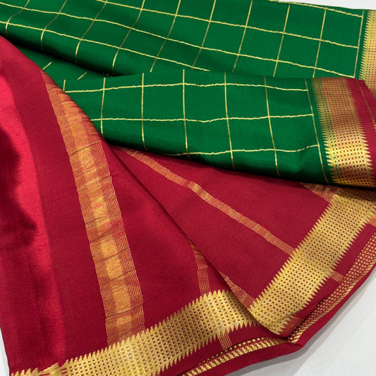 Pure Mysore Silk Saree