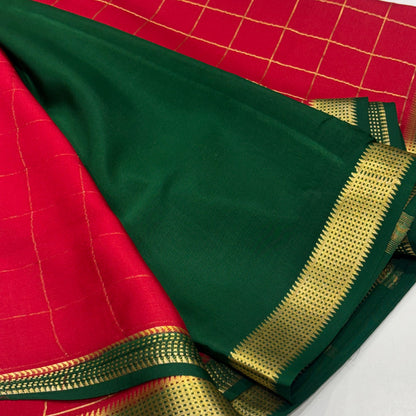 Pure Mysore Silk Saree
