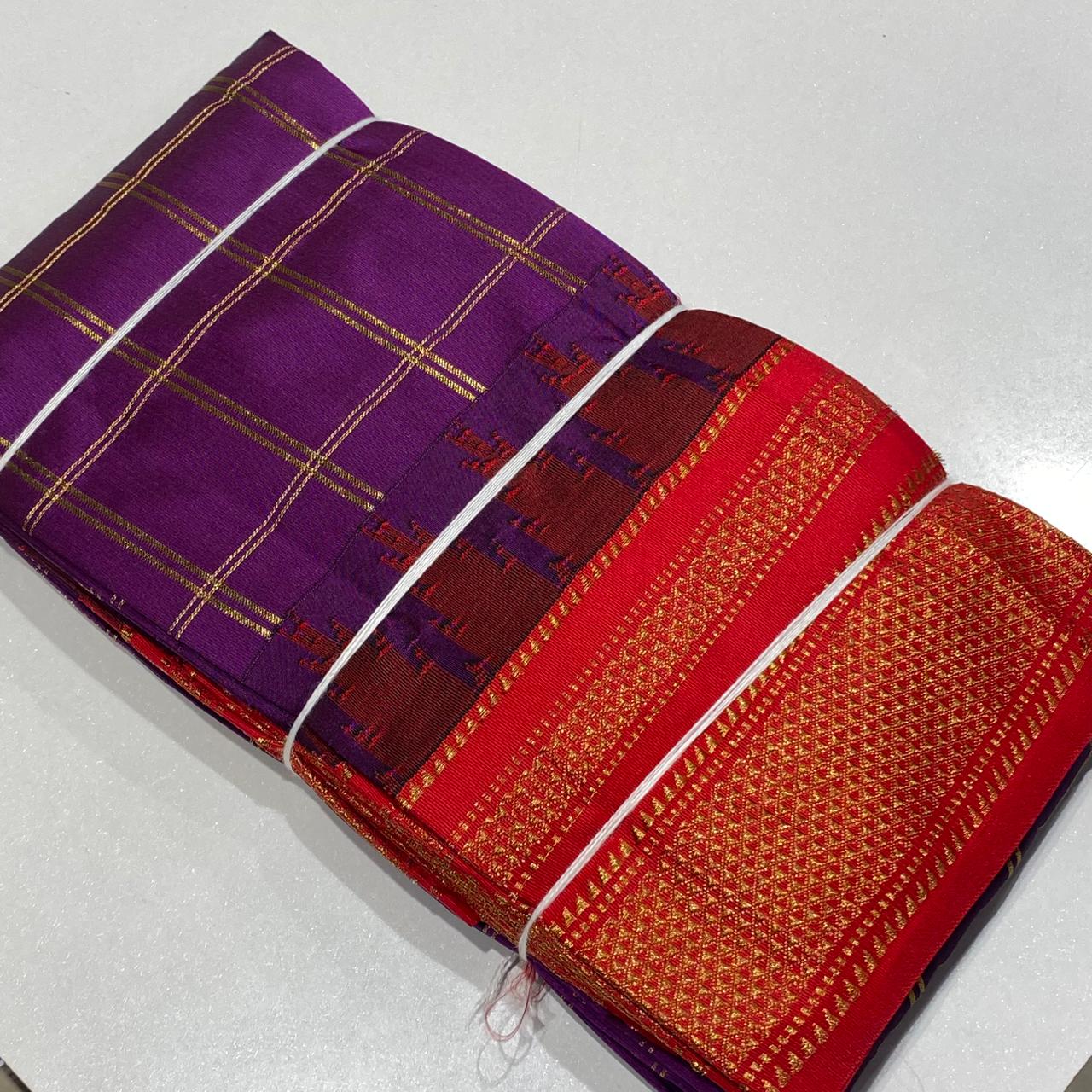 Semi Silk Ilkal Saree