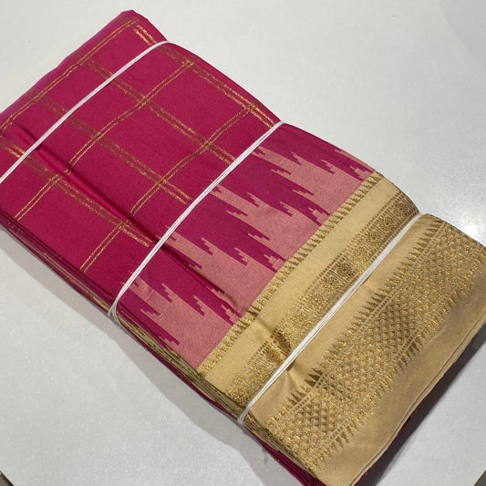 Semi Silk Ilkal Saree