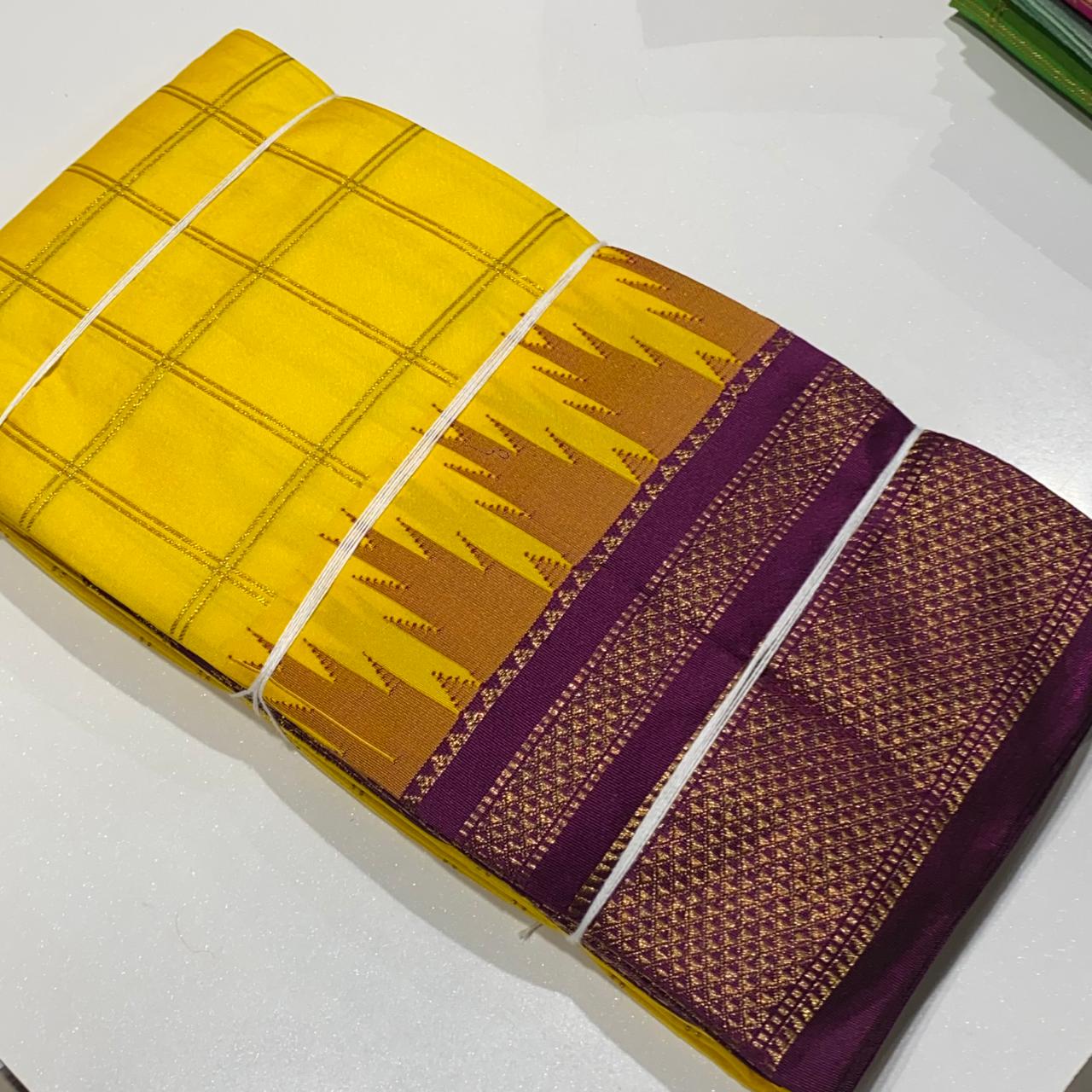 Semi Silk Ilkal Saree
