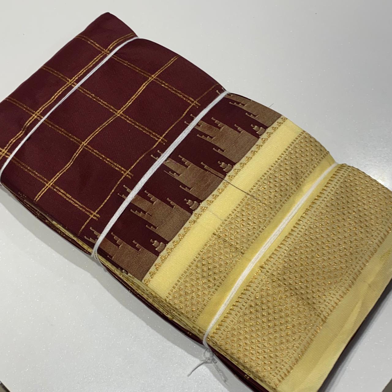 Semi Silk Ilkal Saree