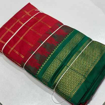 Semi Silk Ilkal Saree